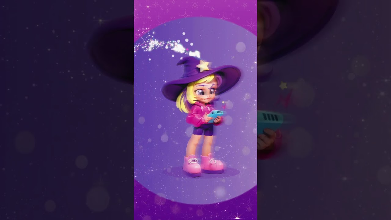 Meet Stella, an avid gamer who loves junk food!#toys #MagicMiniMysteries #Viral #Fyp #Kids #Magic